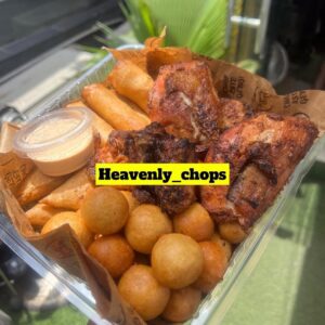 Full tray of regular small chops