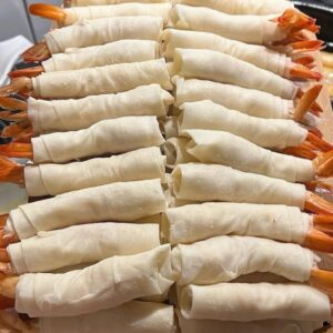 Frozen prawn in mayonnnaise